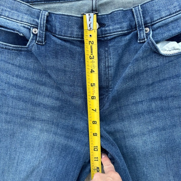 Lucky Brand Jeans Womens 16/33 Blue Denim Medium Wash Sweet N Straight Mid Rise - Picture 10 of 16